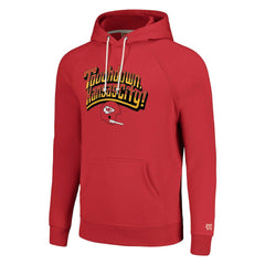 Kansas City Chiefs Homage Unisex Hyperlocal Raglan Pullover Hoodie - Red for sale