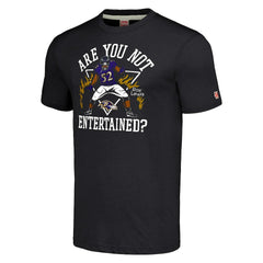 Ray Lewis Baltimore Ravens Homage Unisex Unisex Caricature Retired Player Tri-Blend T-Shirt - Charcoal online