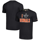 Cincinnati Bengals Homage Unisex The NFL ASL Collection by Love Sign Tri-Blend T-Shirt - Charcoal discount