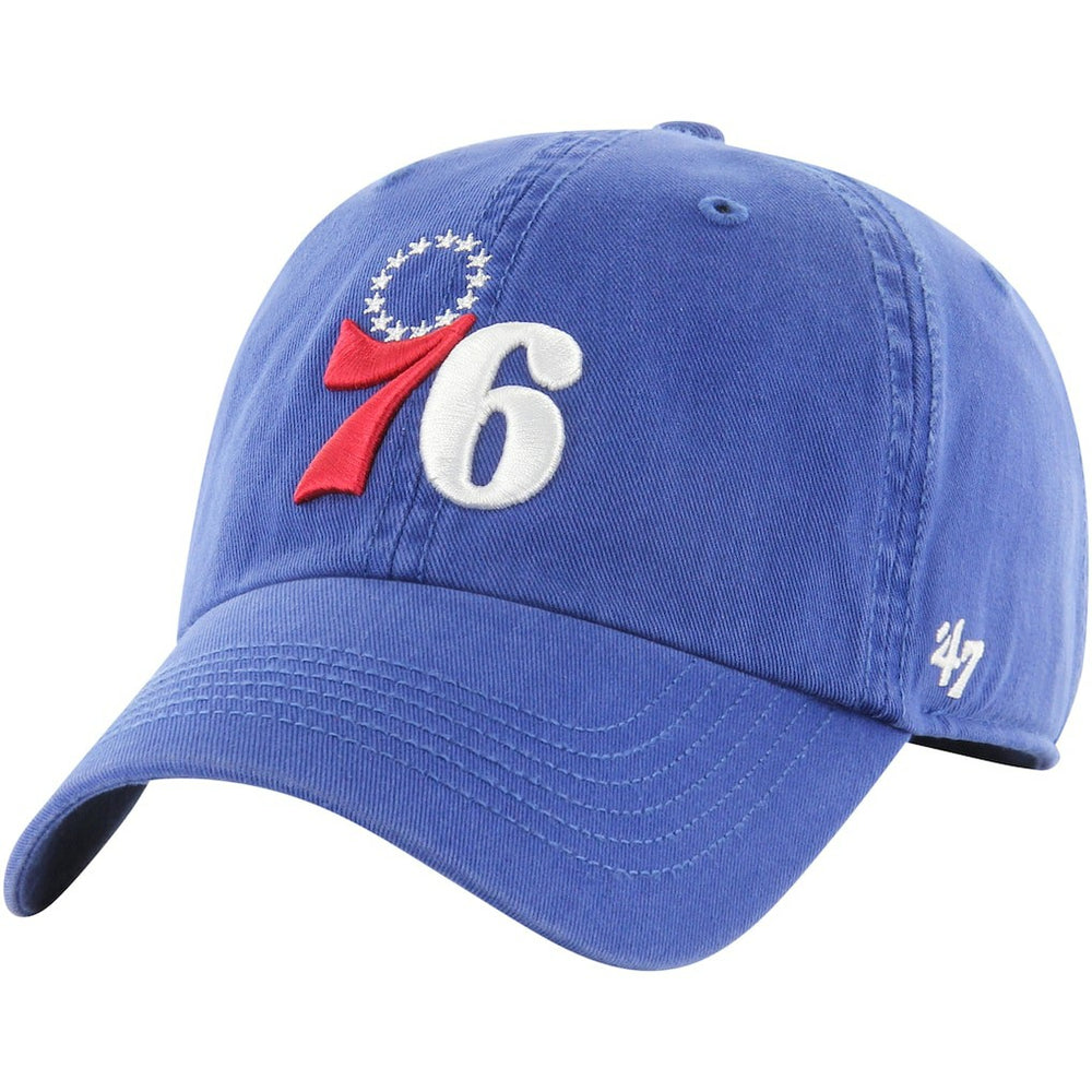 Philadelphia 76ers '47 Alternate Logo Classic Franchise Fitted Hat - Royal cheap