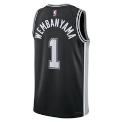 Victor Wembanyama San Antonio Spurs Unisex 2023 NBA Draft First Round Pick Swingman Jersey - Icon Edition - Black online