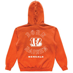 Cincinnati Bengals Born x Raised Unisex Pullover Hoodie - Orange discount