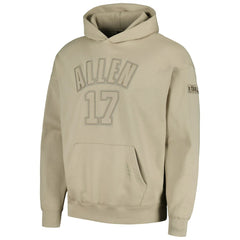 Josh Allen Buffalo Bills Pro Standard Player Name & Number Pullover Hoodie - Tan online
