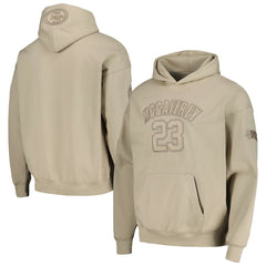 Christian McCaffrey San Francisco 49ers Pro Standard Player Name & Number Pullover Hoodie - Tan cheap