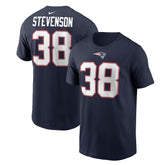 Rhamondre Stevenson New England Patriots Player Name & Number T-Shirt - Navy outlet