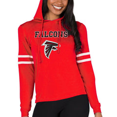 Atlanta Falcons Concepts Sport Women's Marathon Lightweight Lounge Pullover Hoodie - Red for sale