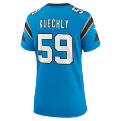 Luke Kuechly Carolina Panthers Women's Retired Player Game Jersey - Blue on sale
