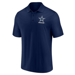 Dallas Cowboys Throwback Polo Combo Set - White on sale