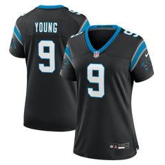 Bryce Young Carolina Panthers Women's Team Game Jersey - Black outlet