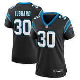 Chuba Hubbard Carolina Panthers Women's Team Game Jersey - Black outlet