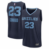 Cedric Coward Memphis Grizzlies 2025 NBA Draft First Round Pick Fast Break Replica Jersey - Icon Edition - Navy cheap