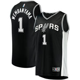 Victor Wembanyama San Antonio Spurs Youth Fast Break Replica Jersey - Icon Edition - Black shop