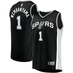 Victor Wembanyama San Antonio Spurs Youth Fast Break Replica Jersey - Icon Edition - Black shop