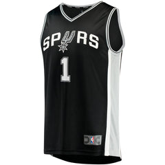 Victor Wembanyama San Antonio Spurs Youth Fast Break Replica Jersey - Icon Edition - Black shop
