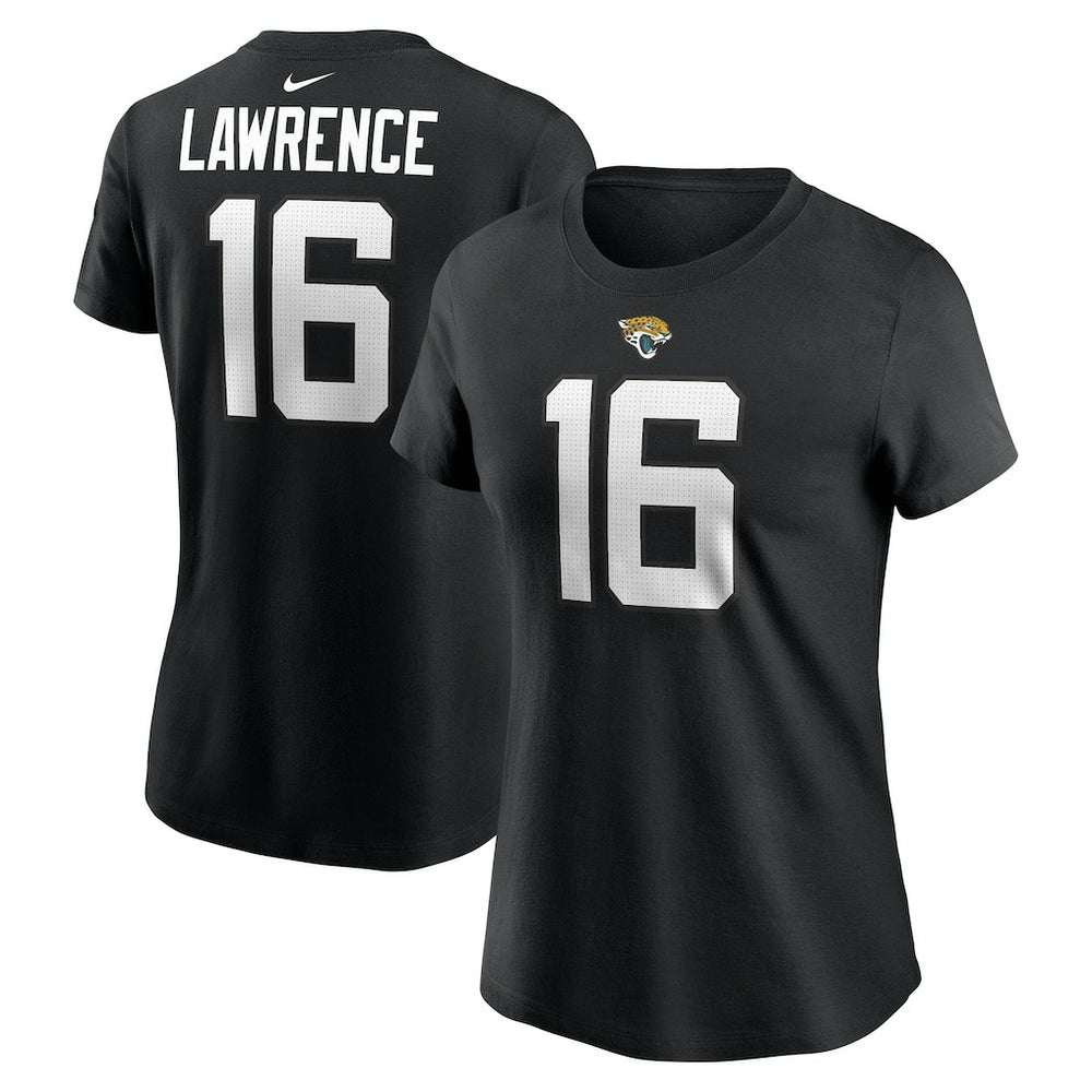 Trevor Lawrence Jacksonville Jaguars Women's Player Name & Number T-Shirt - Black outlet