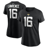 Trevor Lawrence Jacksonville Jaguars Women's Player Name & Number T-Shirt - Black outlet