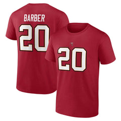 Ronde Barber Tampa Bay Buccaneers Retired Player Icon Name & Number T-Shirt - Red for sale