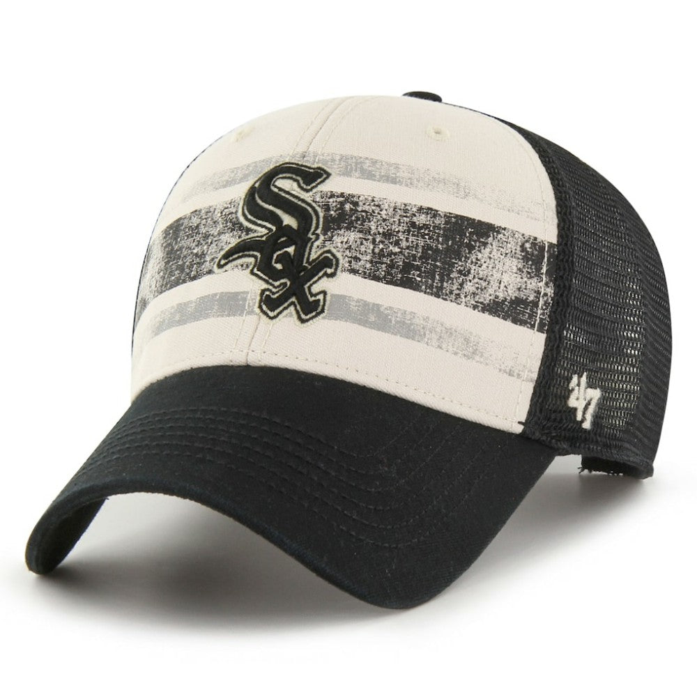 Chicago White Sox Breakout MVP Trucker Adjustable Hat Black