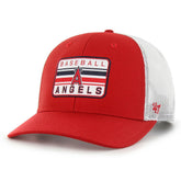 Los Angeles Angels Drifter Trucker Adjustable Hat Red