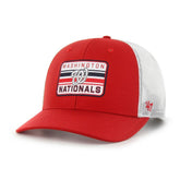 Washington Nationals Drifter Trucker Adjustable Hat Red