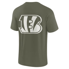 Cincinnati Bengals Unisex Elements Super Soft Short Sleeve T-Shirt - Olive outlet