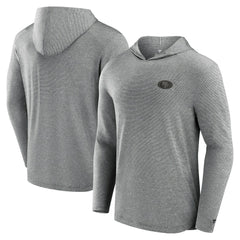 San Francisco 49ers Front Office Tech Lightweight Hoodie T-Shirt - Black sale
