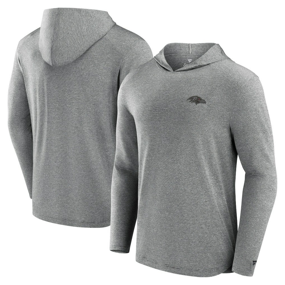 Baltimore Ravens Front Office Tech Lightweight Hoodie T-Shirt - Black for sale