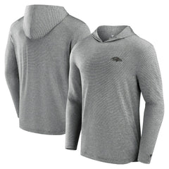 Baltimore Ravens Front Office Tech Lightweight Hoodie T-Shirt - Black for sale