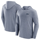 Seattle Seahawks Front Office Tech Lightweight Hoodie T-Shirt - Navy on sale