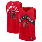 Collin Murray-Boyles Toronto Raptors 2025 NBA Draft First Round Pick Fast Break Replica Jersey - Icon Edition - Red discount