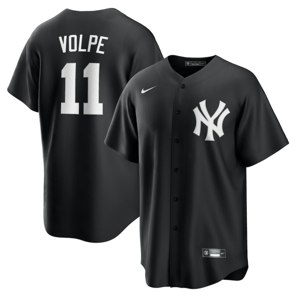 Anthony Volpe New York Yankees Fashion Replica Player Jersey Black