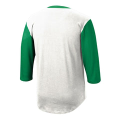 New York Jets Legacy Slub Henley 3/4 Sleeve T-Shirt - White on sale