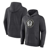 Brooklyn Nets Primary Logo Pullover Hoodie - Heather Charcoal sale