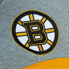 Boston Bruins Head Coach Pullover Hoodie - Black/Gray Hoodies