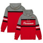 Carolina Hurricanes Head Coach Pullover Hoodie - Red/Gray Hoodies