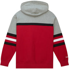 Detroit Red Wings Head Coach Pullover Hoodie - Red/Gray Hoodies