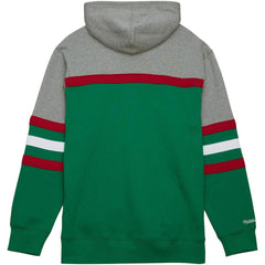 Minnesota Wild Head Coach Pullover Hoodie - Green/Gray Hoodies