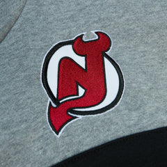 New Jersey Devils Head Coach Pullover Hoodie - Red/Gray Jerseys
