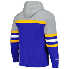 St. Louis Blues Head Coach Pullover Hoodie - Blue/Gray Hoodies
