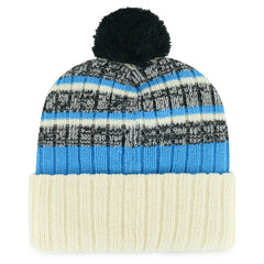 Miami Marlins Tavern Cuffed Knit Hat with Pom Natural