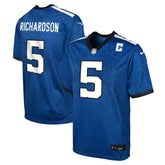 Anthony Richardson Sr. Indianapolis Colts Youth Game Jersey - Royal on sale
