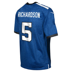 Anthony Richardson Sr. Indianapolis Colts Youth Game Jersey - Royal on sale