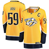 Roman Josi Nashville Predators Fanatics Women's Home Breakaway Player Jersey - Gold Jerseys