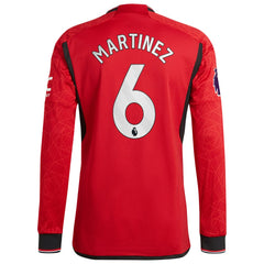 Lisandro Martínez Manchester United 2023/24 Home Long Sleeve Player Jersey - Red discount