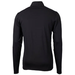 Philadelphia Eagles Cutter & Buck Gridiron Classics Big & Tall Virtue Eco Pique Recycled Quarter-Zip Pullover Top - Black cheap