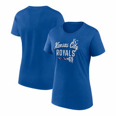 Kansas City Royals Women's Logo Fitted T-Shirt Royal