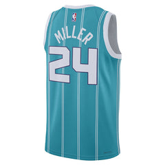 Brandon Miller Charlotte Hornets Unisex NBA Draft Swingman Jersey - Icon Edition - Teal shop