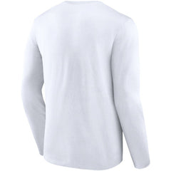Seattle Kraken Fanatics Breakaway Combo Long Sleeve T-Shirt - White T-shirts