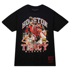 Tracy McGrady Houston Rockets Hardwood Classics Bling Concert Player T-Shirt sale - Black for sale