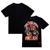 Allen Iverson Philadelphia 76ers Hardwood Classics Bling Concert Player T-Shirt - Black on sale